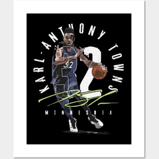 Karl-Anthony Towns Minnesota Number Posters and Art